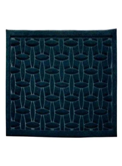 Buy Towel Bath Floor Mat Black 60 x 36cm in UAE