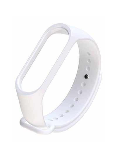 Buy Replacement Watch Strap For Xiaomi Mi Band 5 White in Egypt