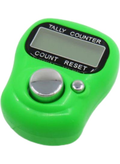 Buy Digital Electronic Finger Wearable Tally Counter Green in Saudi Arabia