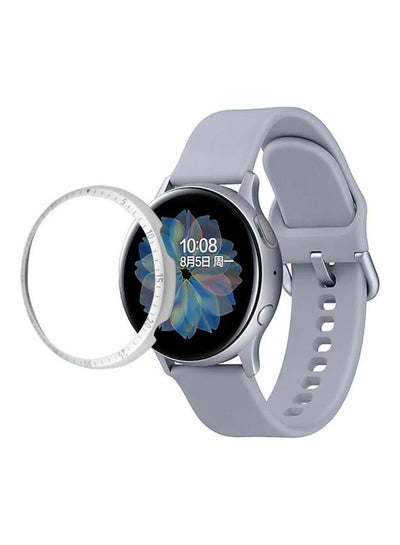 Buy Bezel Ring Cover Compatible With Galaxy Watch 3 Silver in UAE