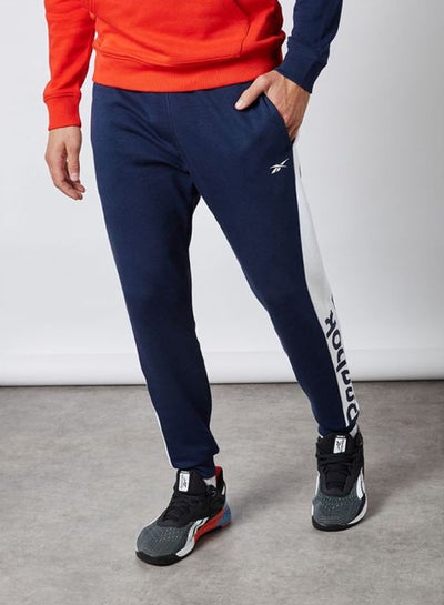 training essentials linear logo joggers