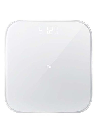 Buy LED Display Smart Weighing Scale 2 White in Saudi Arabia