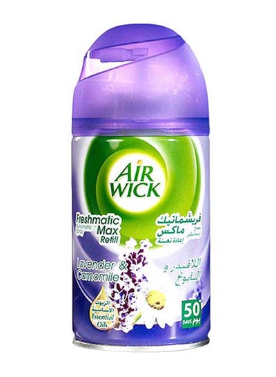 Buy Air Freshener Freshmatic Refill Lavender White/Green/Purple 250ml in Saudi Arabia