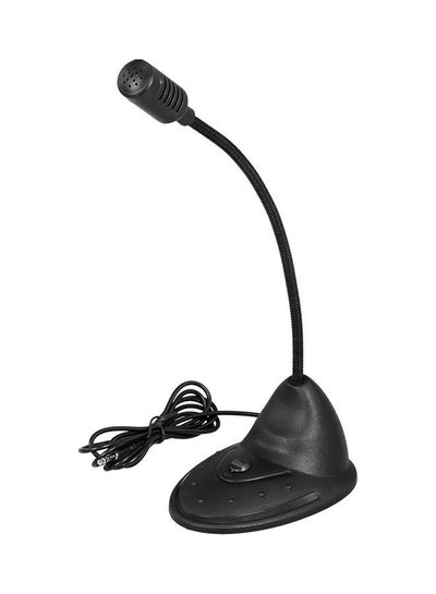 اشتري 3.5Mm Desktop Microphone 24x8.5x16سم أسود في السعودية