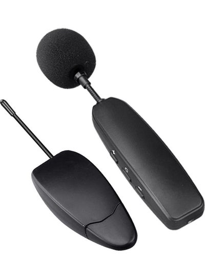 Buy Professional UHF Wireless Microphone Black in UAE