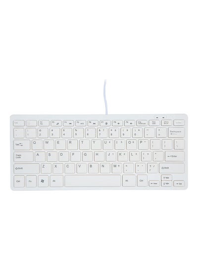 Buy USB Mini Keyboard With Chocolate Buttons White in Saudi Arabia