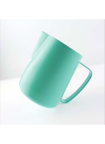 Buy Milk Frothing Pitcher Green 350ml in UAE