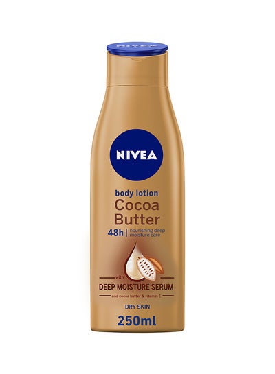 Buy Cocoa Butter Body Lotion, Vitamin E, Dry Skin 250ml in UAE