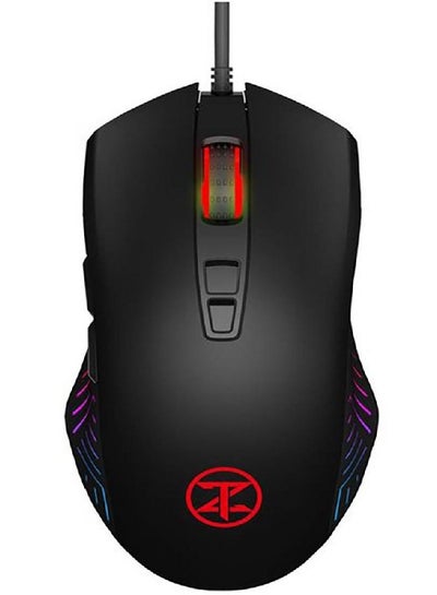 Buy Rgb Multi USB Laser Gaming Mouse With 7 Buttons Black in Egypt