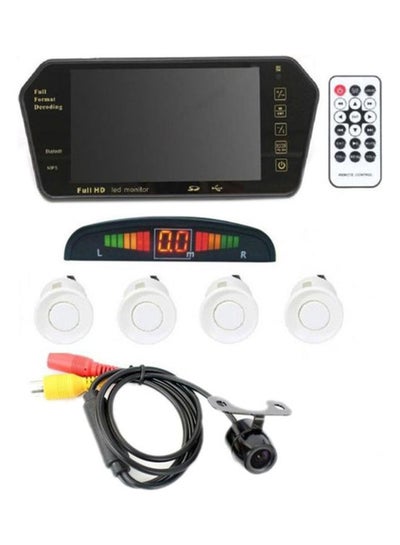 Buy HD Rear View Mirror Monitor With Camera Sensors in Saudi Arabia