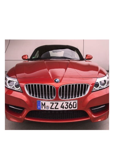 اشتري ملصق جداري ذاتي اللصق من الفينيل مزين بطبعة سيارة BMW Z4 متعدد الألوان 80x60سم في مصر