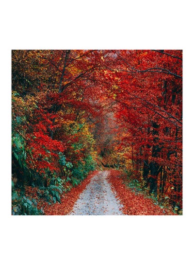 Buy Autumn Vinyl Self Adhesive Wall Sticker Multicolor 80x60cm in Egypt