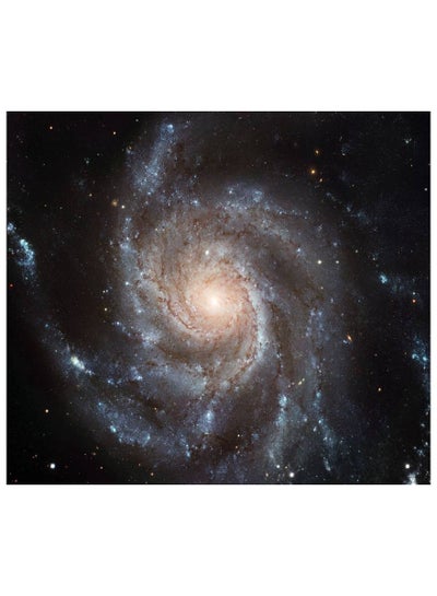 Buy Galaxy Vinyl Self Adhesive Wall Sticker Multicolour 80x60cm in Egypt