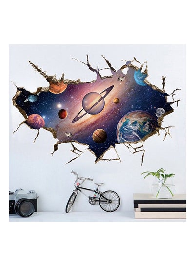 Buy COSMIC STAR LIVING ROOM BEDROOM DECORATION KINDERGARTEN REMOVABLE Wall Sticker Multicolor 60x90cm in Egypt