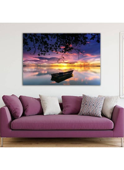 Buy Landscape & Nature Design Framed Vinyl Tableau Multicolor 80x120cm in Egypt