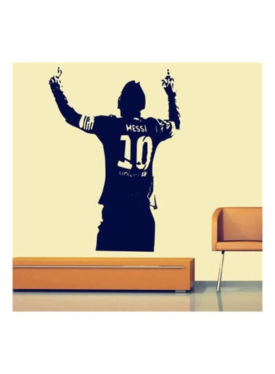 Buy Messi Wall Decor Sticker Cheering Soccer Sport Room Decal Football Stars Poster for Lining Room Home Decor DIY PVC Waterproof Wall Multicolour 40x55cm in Egypt