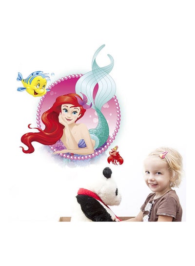 Buy Mermaid Princess Children's Room Wall Sticker Multicolour 20x30cm in Egypt