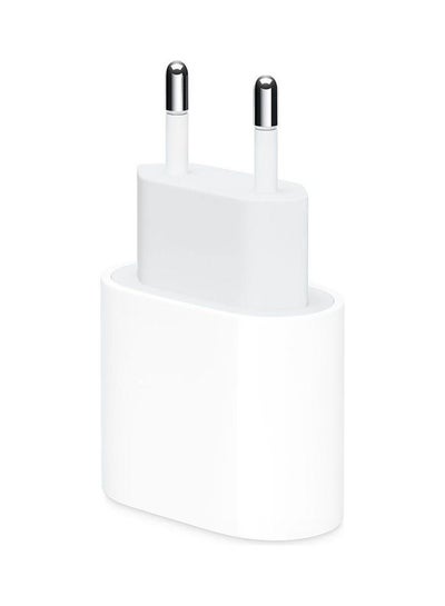 Buy Fast Phone Charger Usb-C Power Adapter For Iphone Xs Max / Xs / Xr / X / 8 / 8 Plus White in Egypt
