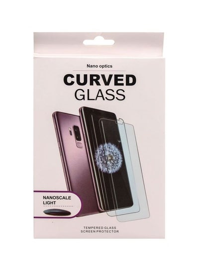 Buy Curved Full Glass Screen Protector For Samsung Galaxy S7 Edge Clear in UAE