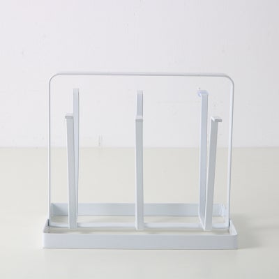 Buy Water Drain Shelf Cup Holder white 20*16.5*13cm in UAE