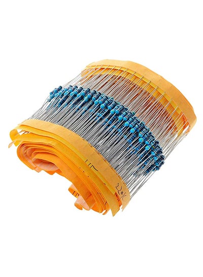 Buy Resistor Assorted Kit (20 values -  approx 400Pcs) Multicolour 5mm in UAE