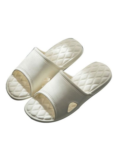 Buy Lightweight Anti-Slip Home Flip Flop White in UAE