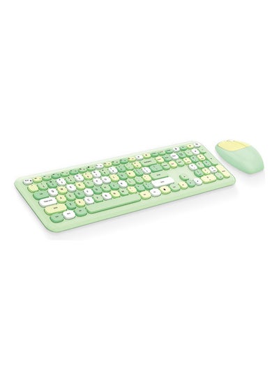 Buy Keyboard And Mouse Set Green in UAE