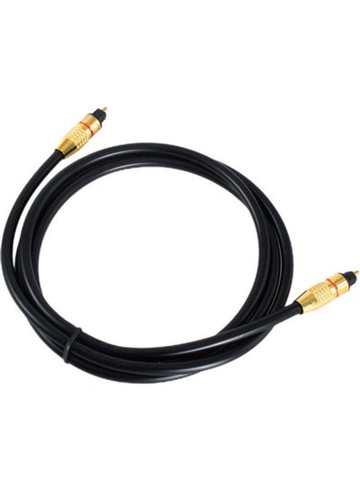 Buy Toslink Fiber Optic Audio Cable Black in Egypt