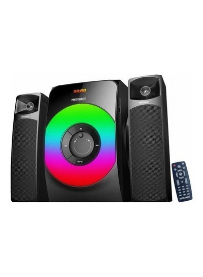 Buy 3-Piece Bluetooth Subwoofer And Speaker With Remote Control MT-5619B Black in Egypt