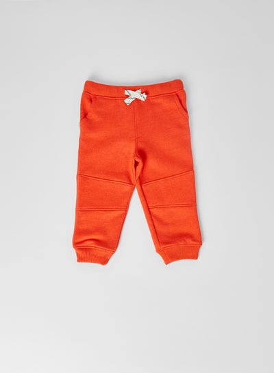 Buy Baby Pull-On French Terry Sweatpants Red in Saudi Arabia