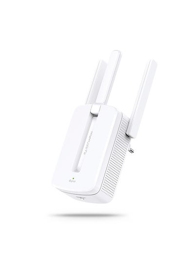 Mercusys Mw300re 300mbps Wi Fi Range Extender 3 External Antennas For Better Coverage Repeater Booster Works With Any Wi Fi Rouer Easy Setup White Price In Uae Noon Uae Kanbkam