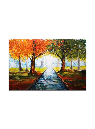 Buy Landscape & Nature Modern Tableau Hand Painted Multicolour 60x90cm in Egypt