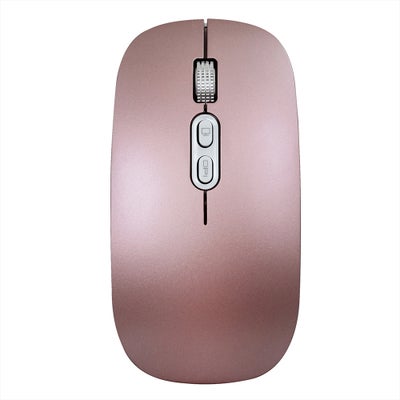 Buy M103 Rechargeable Wireless Mouse Rose Gold in Saudi Arabia