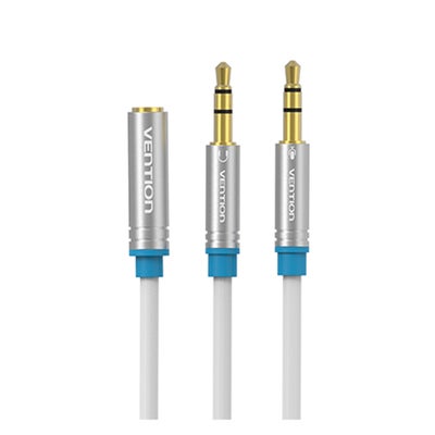 Buy 3.5mm Audio Extension Cable White in Saudi Arabia