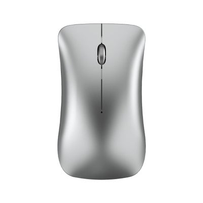 Buy T27 Wireless Ergonomic Rechargeable Mouse Silver in Saudi Arabia