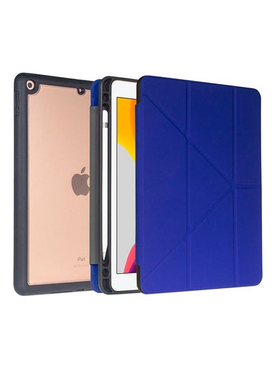 Buy Protective Case Cover For Apple iPad 8th Gen/7th Gen 10.2-Inch Blue in UAE