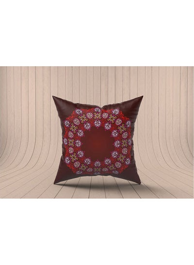 Buy Decorative Printed  Cushion Cover Fabric fabric Multicolour 40x40cm in Egypt