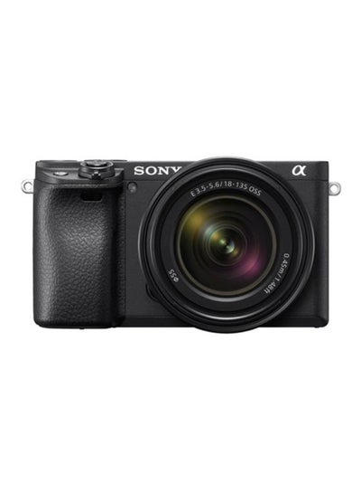 Buy Alpha 6400 Mirrorless Camera With E 18-135mm F3.5-5.6 OSS Lens 24.2MP, Tilt Touchscreen And Built-in Wi-Fi in Saudi Arabia