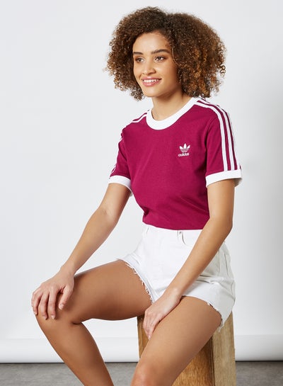 adidas Originals 3-STRIPES TEE GD2443 Crimson