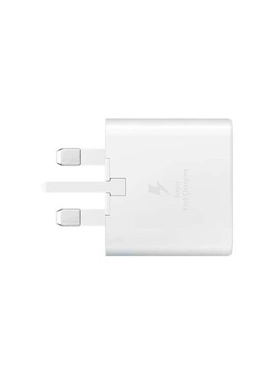 Buy Travel Adapter 25W PD With USB-C To USB-C Cable White in Saudi Arabia