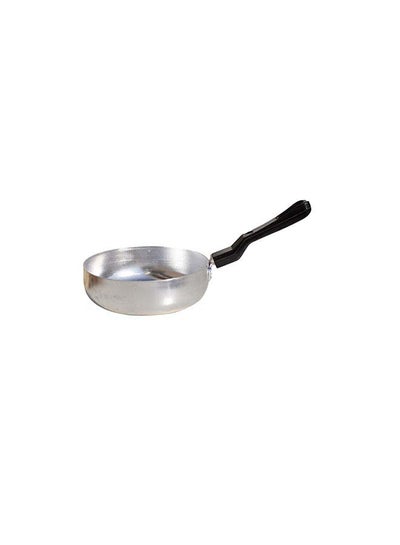 Buy Aluminium Light Weight Flat Bottom Fry Pan Silver 21cm in UAE