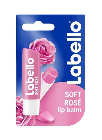 Buy LABELLO Lip Care, Moisturizing Lip Balm, Soft Rose, 4.8g 4.8grams in Egypt