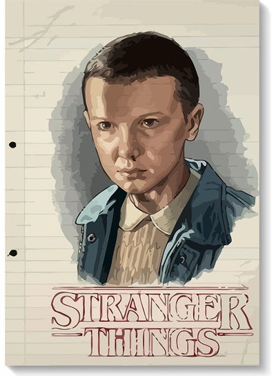 اشتري "لوحة فنية بعنوان "Eleven Stranger Things" متعدد الألوان 40x60سم في السعودية