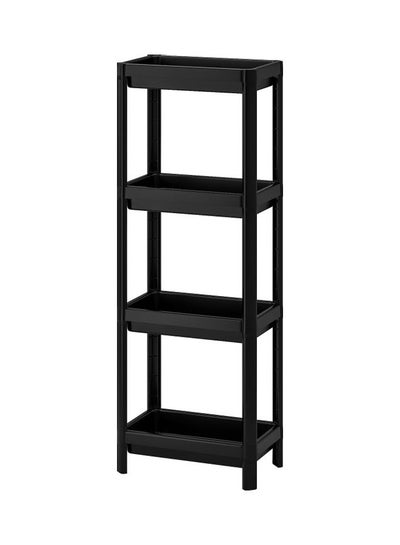 Buy Vesken Shelf Unit black 36x100cm in UAE
