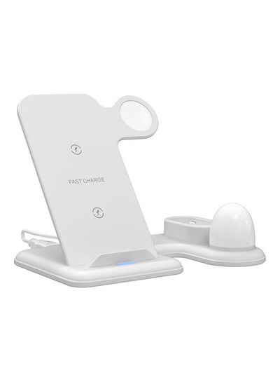 Buy Qi Wireless Charger X356 White in UAE