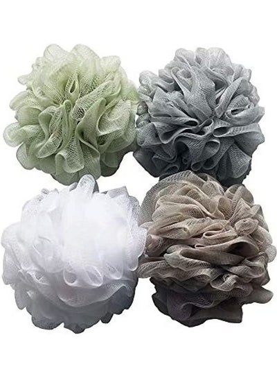 اشتري Pack Of 4 Bath Loofahs Multicolour في السعودية