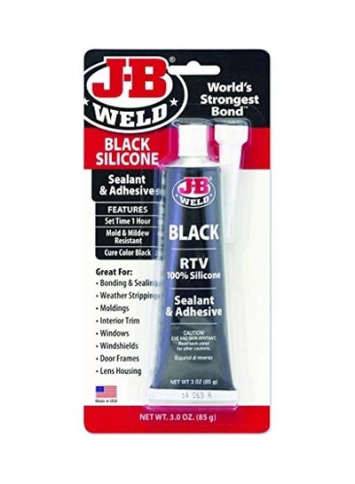 Buy RTV Silicone Sealant And Adhesive Black in UAE