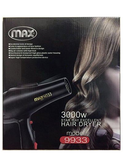 Buy Hair Dryer 3000 Watt Black in Egypt