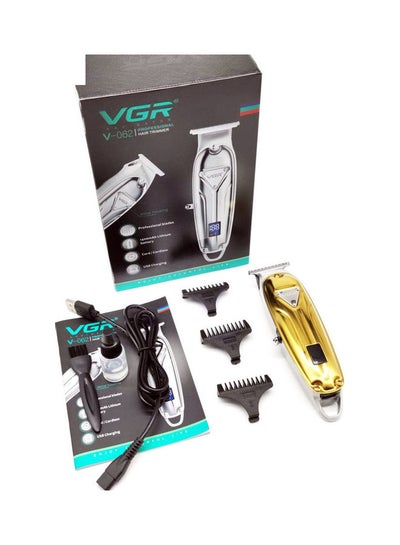 Buy V-062 Electric  Shaving Machine with LCD Screen Gold in Egypt