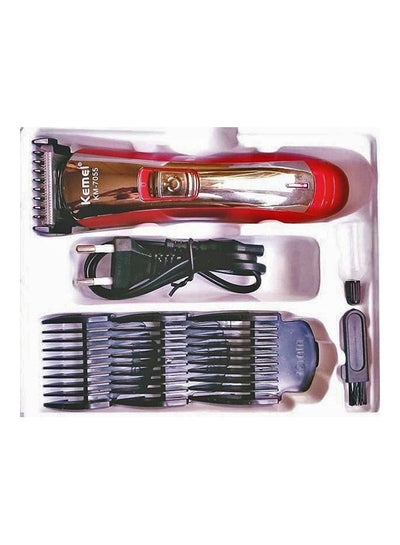Buy KM-7055 Professional Hair Clipper Red in Egypt